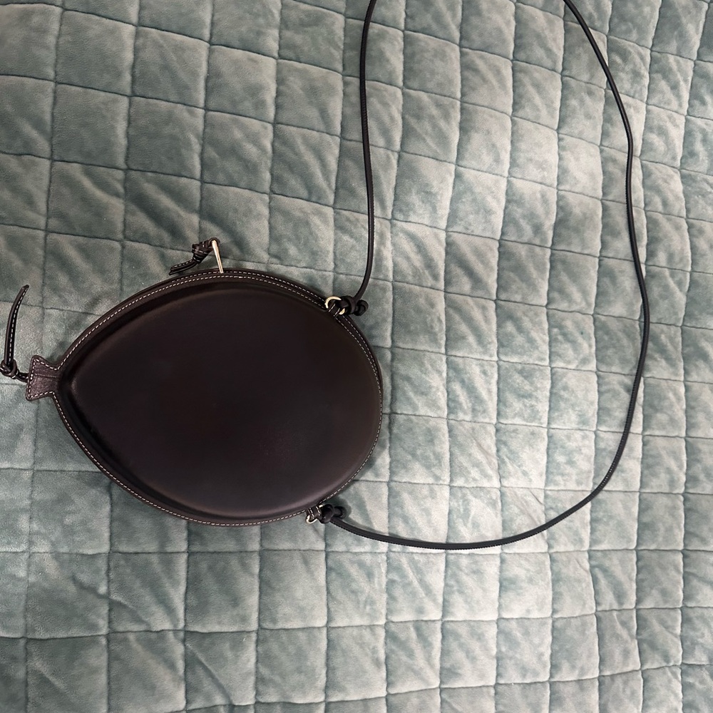 Unique leather Furla Balloon Black Women's Crossbody Bag New